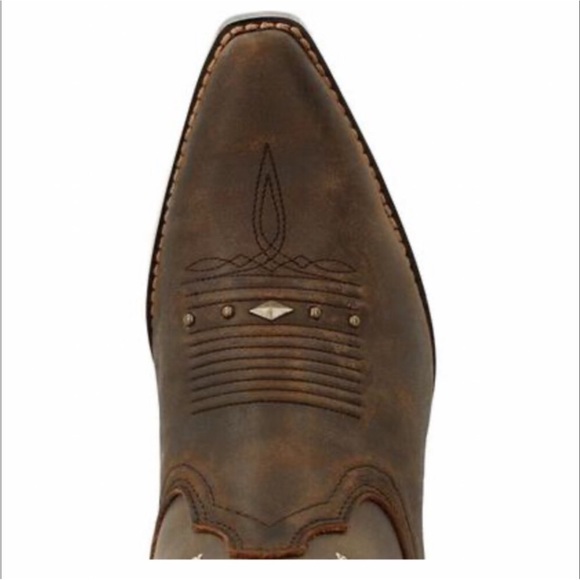 Durango NWT Western Crush Women’s Roasted Pecan Bootie Style Boots Size 9.5 - Picture 5 of 9